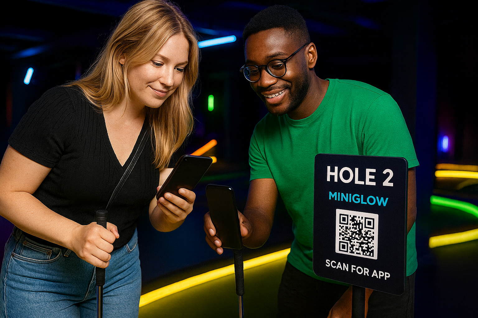 QR Code and NFC Tag Example